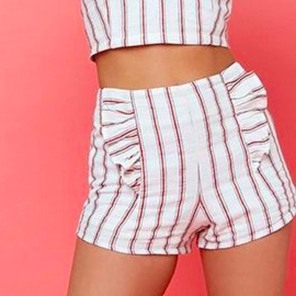 Forever 21 Striped Shorts
